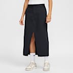 NIKE ★ Twill スポーツウェア ツイル ミディ スカート スリット NIKE公式】ナイキ スポーツウェア コレクション ウィメンズ